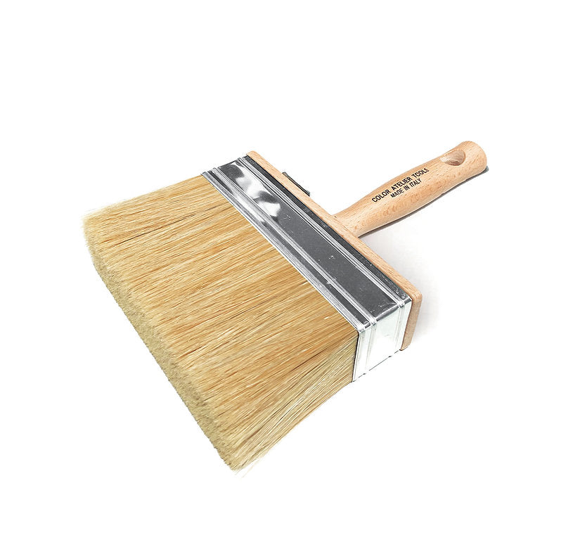 4 inch Wide Paint Brush Wood Handle 1, from Brush Man Inc.